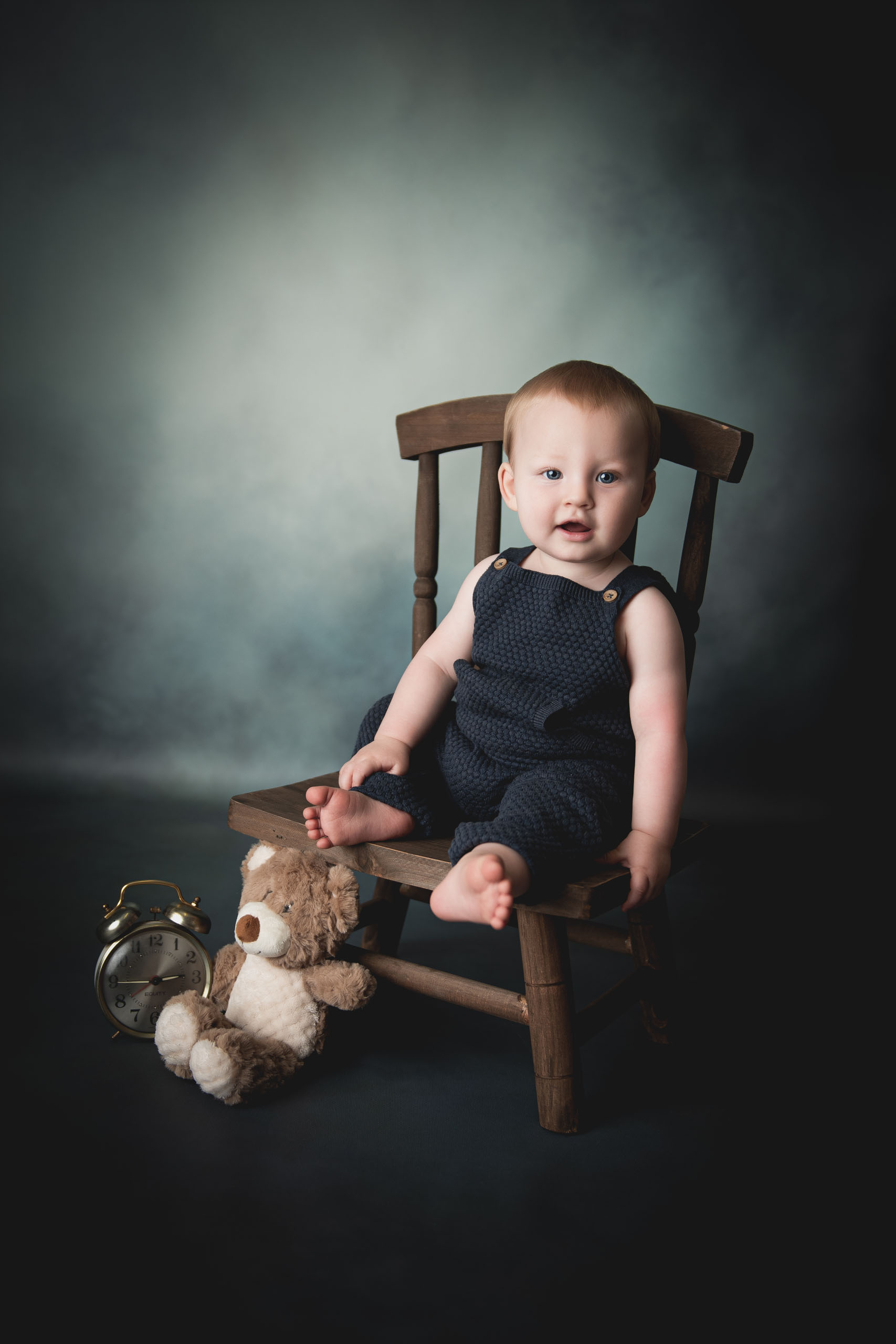 Garçon-chaise-ours