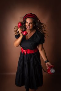 Portrait-femme-beret-rouge